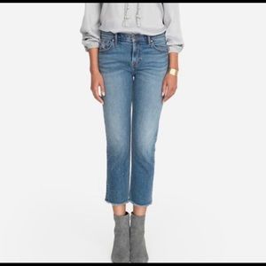 Johnny Was cropped boyfriend jeans